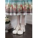 Sheep Puff Love Lace High Heel Shoes(Limited Pre-Order/8 Colours/Full Payment Without Shipping)